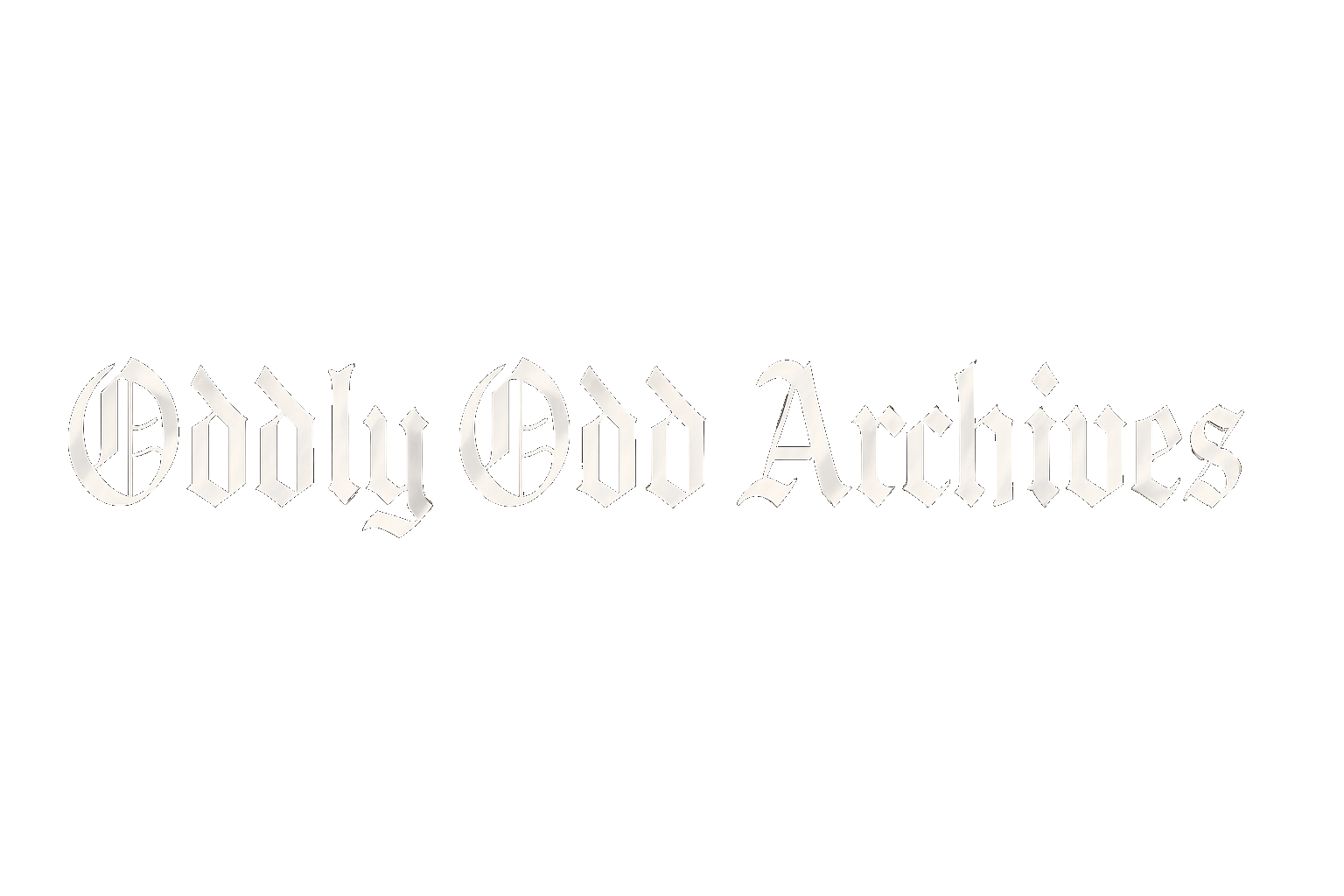 Oddly Odd Archives Banner